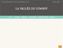 Tablet Screenshot of lavalleeducowboy.com